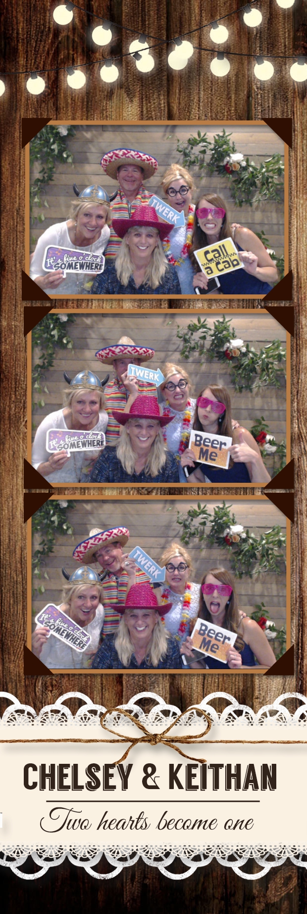 Chelsey & Keithan’s Wedding | View more photos from the event at gallery.photoboothbillings.com/u/PhotoBoothBillings/Chelsey-Keithan’s-Wedding